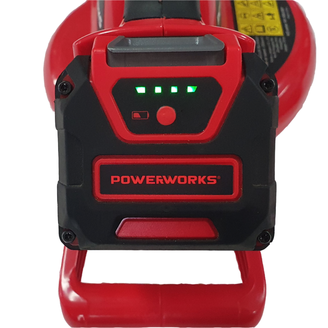 Powerworks 40V 5Ah Battery lights